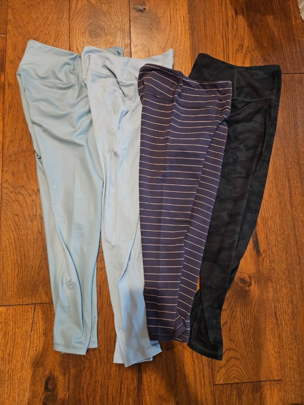Glyder Women’s Leggings Bundle – 4 Pairs, Excellent Condition